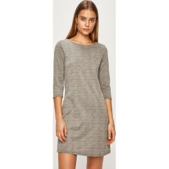 Only - Sukienka. Czarne sukienki damskie ONLY, na co dzień, s, bez wzorów, z elastanu, casualowe, z okrągłym kołnierzem, bez rękawów, mini, proste. W wyprzedaży za 99,90 zł.