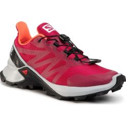 Buty SALOMON - Supercross W 409304 21 V0 Cerise./Pearl Blue/Fiery Coral. Różowe buty sportowe damskie Salomon, bez wzorów, z tworzywa sztucznego, sportowe, do biegania. W wyprzedaży za 339,00 zł.