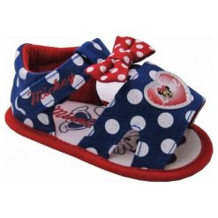 Disney By Arnetta Sandały Dziewczęce Minnie 16 Niebieskie. Niebieskie sandały dziewczęce Disney By Arnetta, z bawełny, bez zapięcia. Za 59,00 zł.