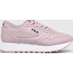 Fila - Buty Orbit Zeppa. Fioletowe buty sportowe damskie Fila, bez wzorów, ze skóry, sportowe. Za 399,90 zł.