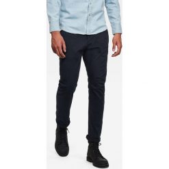G-Star Raw - Spodnie. Niebieskie spodnie męskie G-Star RAW, bez wzorów, z elastanu, retro. Za 419,90 zł.