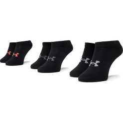 Zestaw 6 par niskich skarpet damskich UNDER ARMOUR - 1332981 Essential 001. Czarne skarpetki damskie Under Armour, bez wzorów, z elastanu. Za 79,00 zł.