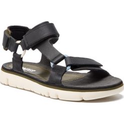 Sandały CAMPER - Oruga Sandal K100416-003 Multicolor. Czarne klapki męskie Camper, ze skóry. W wyprzedaży za 289,00 zł.