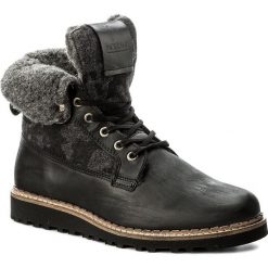 Buty zimowe męskie: Kozaki NOBRAND – Flindstone 13213 Black