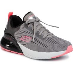 Buty SKECHERS - Wind Breeze 13278/GYBK Gray/Black. Szare buty sportowe damskie Skechers, bez wzorów, z tworzywa sztucznego, sportowe, na fitness i siłownię. Za 339,00 zł.