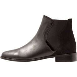 Mint&berry Ankle boot black. Czarne botki damskie skórzane marki mint&berry. Za 379,00 zł.