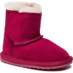 Buty EMU AUSTRALIA - Toddle B10737 Berry. Różowe śniegowce dziewczęce EMU Australia, bez zapięcia. Za 209,00 zł.