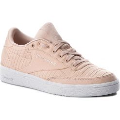 Buty Reebok - Club C 85 Ef Txt CN3281 Bare Beige/White. Brązowe buty sportowe damskie Reebok, bez wzorów, z tworzywa sztucznego, sportowe, reebok club. W wyprzedaży za 229,00 zł.