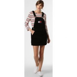 Tommy Jeans - Sukienka damska, czarny. Czarne sukienki damskie Tommy Jeans, l, bez wzorów, z jeansu, bez kołnierzyka, bez rękawów. Za 429,95 zł.