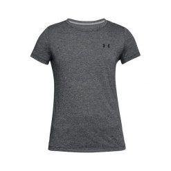 Topy sportowe damskie: Under Armour Koszulka damska Threadborne Train Twist szara r. M (1305409-001)