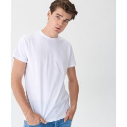 T-shirt z bawełny organicznej - Biały. Białe t-shirty męskie House, xl, z bawełny. W wyprzedaży za 12,99 zł.