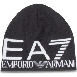Czapka EA7 EMPORIO ARMANI - 275893 9A301 42520 Black/White. Czarne czapki męskie EA7 Emporio Armani, na zimę, bez wzorów, z materiału. Za 289,00 zł.