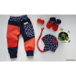 BABY SHOWER SET rybki -spodnie czapka bambosze. Szare bez kategorii Pakamera, z dresówki. Za 175,00 zł.