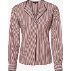 Marc O'Polo - Bluzka damska, czerwony. Czerwone bluzki damskie Marc O'Polo, w paski, z bawełny, polo, bez rękawów. Za 349,95 zł.