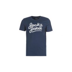 T-shirty z krótkim rękawem Jack Jones JORPACKED. Niebieskie t-shirty męskie Jack & Jones, s, bez wzorów, bez kołnierzyka, krótkie. Za 55,20 zł.