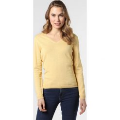 Brookshire - Sweter damski, żółty. Żółte swetry damskie brookshire, xl, bez wzorów, z bawełny, bez rękawów, bez kaptura. Za 129,95 zł.