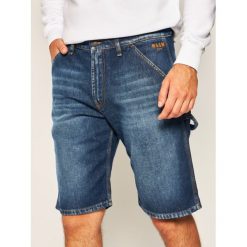 Szorty jeansowe MSGM 2840MB43L 207072. Niebieskie spodenki i szorty męskie MSGM, m, bez wzorów, z bawełny. W wyprzedaży za 669,00 zł.
