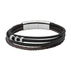 Bransoletki męskie: Bransoletka męska Fossil Casual JF02212040