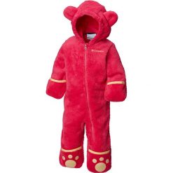 Kombinezon polarowy "Youth Foxy Baby" w kolorze różowym. Różowe kombinezony niemowlęce Columbia, bez wzorów, z polaru, bez rękawów, bez kaptura. W wyprzedaży za 79,95 zł.
