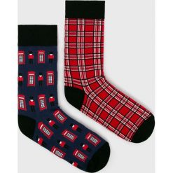 Medicine - Skarpety Geometrical (2-pack). Szare skarpetki męskie MEDICINE, z bawełny. Za 29,90 zł.