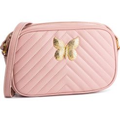 Torebka TWINSET - Tracolla 191TA7195 Perla Rosa 00123. Różowe listonoszki damskie Twinset, na imprezę, bez wzorów, ze skóry, bez dodatków. W wyprzedaży za 539,00 zł.