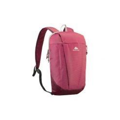 Plecak turystyczny Nature NH100 10 l. Różowe plecaki męskie QUECHUA, bez wzorów, z poliesteru, eleganckie. Za 12,99 zł.