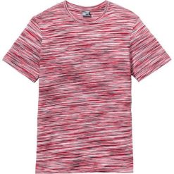 T-shirt melanżowy bonprix czerwony melanż. Czerwone koszulki męskie bonprix, s, bez wzorów, bez kołnierzyka, bez rękawów. Za 69,99 zł.