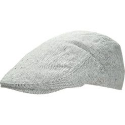 Biały Męski Kaszkiet - 100% Bawełna - w Drobny Czarny Wzór, Pako Jeans CPAPJNSKASZKIET40402. Czarne czapki męskie Pako Jeans, bez wzorów, z bawełny. Za 40,00 zł.