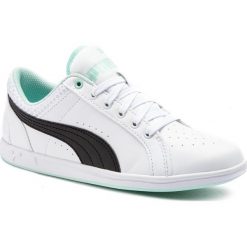 Sneakersy PUMA - Ikaz Lo V2 363711 10 Puma White/Puma White. Białe półbuty damskie Puma, ze skóry ekologicznej. W wyprzedaży za 169,99 zł.