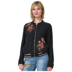 Desigual Kurtka Damska Ruidosa 40 Czarny. Czarne kurtki damskie marki Desigual. W wyprzedaży za 408,00 zł.