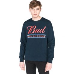 Jack & Jones Buds Bluza Niebieski. Niebieskie bluzy męskie Jack & Jones, l, z nadrukiem, z bawełny, bez kołnierzyka, bez rękawów, bez kaptura. Za 178,95 zł.