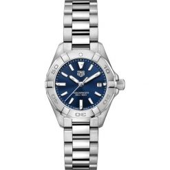 ZEGAREK TAG HEUER Aquaracer WBD1412.BA0741. Niebieskie zegarki damskie marki TAG HEUER, ze stali. Za 5190,00 zł.