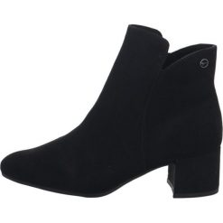 Tamaris Damskie botki 1-1-25372-23 -001 Black (rozmiar 39). Czarne botki damskie Tamaris, bez obcasa, bez zapięcia. Za 251,00 zł.