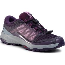 Buty SALOMON - Xa Discovery W 409607 20 W0 Sweet Grape/Lead/Mauve Shadows. Fioletowe buty sportowe damskie Salomon, bez wzorów, z tworzywa sztucznego, sportowe, do biegania. Za 479,00 zł.