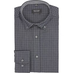 Koszula bexley f2672 długi rękaw custom fit czarny. Czarne koszule męskie Recman, m, bez wzorów, bez kołnierzyka, z długim rękawem. Za 89,99 zł.