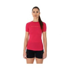 Brubeck Koszulka damska 3D Run Pro malinowa r. M (SS12030). Różowe t-shirty damskie marki Brubeck, m. Za 122,98 zł.