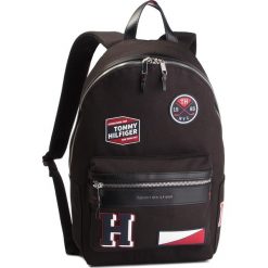 Plecak TOMMY HILFIGER - Elevated Backpack Patches K60K604420 002. Czarne torby męskie skórzane TOMMY HILFIGER, bez wzorów, z materiału. Za 649,00 zł.