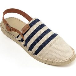 Havaianas - Espadryle. Brązowe espadryle damskie Havaianas, bez wzorów, ze skóry ekologicznej, bez obcasa, na obcasie. W wyprzedaży za 99,90 zł.