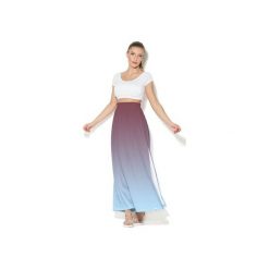Spódnica CP-014 290. Szare spódniczki damskie Colour pleasure, xl, bez wzorów, z dzianiny, maxi. Za 119,00 zł.
