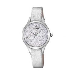 Festina F20409-1 - Kupuj tylko oryginalne produkty w autoryzowanym sklepie. Szare zegarki damskie marki Festina. Za 385,00 zł.