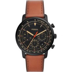 Fossil - Zegarek FS5501. Pomarańczowe zegarki męskie marki Fossil, ze stali. Za 699,90 zł.