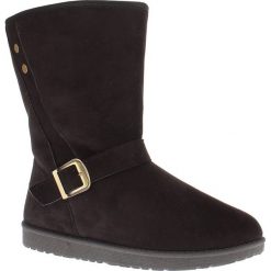Buty zimowe damskie: Kozaki „Kate” w kolorze czarnym
