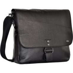 Skórzana torba na ramię unisex Daag Shaker 5 czarna - Czarny. Czarne torby męskie skórzane daag, bez wzorów, młodzieżowe, na ramię. Za 379,99 zł.