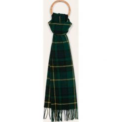 Scotch & Soda - Szalik. Zielone szaliki męskie Scotch & Soda, bez wzorów, z wełny. W wyprzedaży za 179,90 zł.