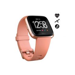 Zegarek sportowy Versa. Brązowe zegarki męskie marki Fitbit. Za 799,99 zł.