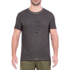 T-shirty męskie: T-shirt w kolorze brązowym
