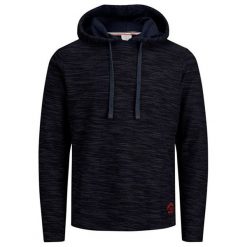 Jack&Jones Męska bluza Murray Sweat Hood Total Eclipse Reg (rozmiar M). Bluzy męskie Jack&Jones, m, bez wzorów, bez kołnierzyka, bez rękawów, bez kaptura. W wyprzedaży za 144,00 zł.