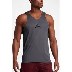 Nike Koszulka męska Jordan Men`s Ultimate Fight Basketball Jersey szara r. M (842314 021). Szare koszulki sportowe męskie Nike, m, z jersey. Za 219,97 zł.