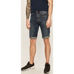 G-Star Raw - Szorty jeansowe. Niebieskie spodenki i szorty męskie G-Star RAW, bez wzorów, z bawełny, retro. Za 329,90 zł.