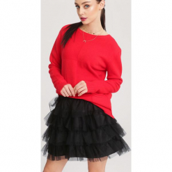 Czerwony Sweter Hope. Czerwone swetry klasyczne damskie marki other, l. Za 79,99 zł.